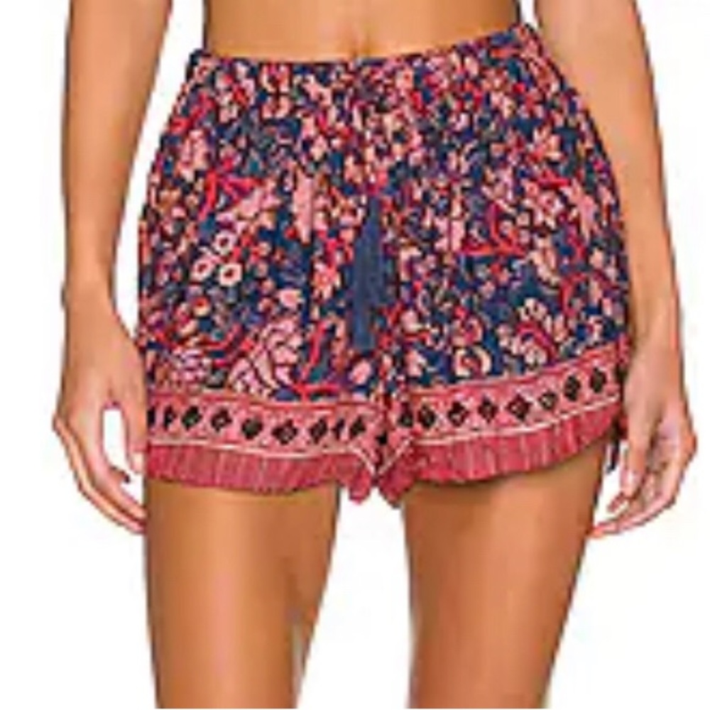 NAT By Natalie Martin Tash Shorts in Dahlia Indigo
XS